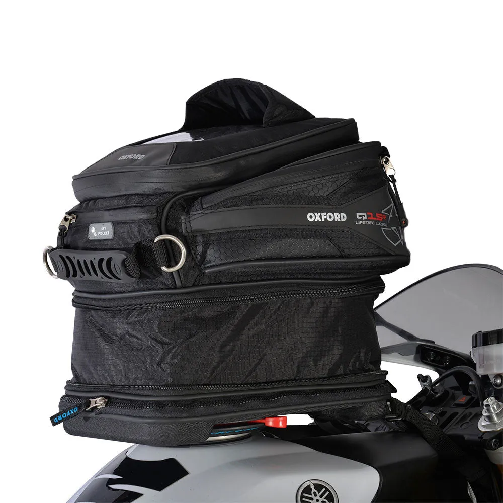 Oxford Q15R Quick Release Tank Bag - Black