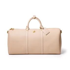 PEBBLE DUFFLE BAG - NUDE