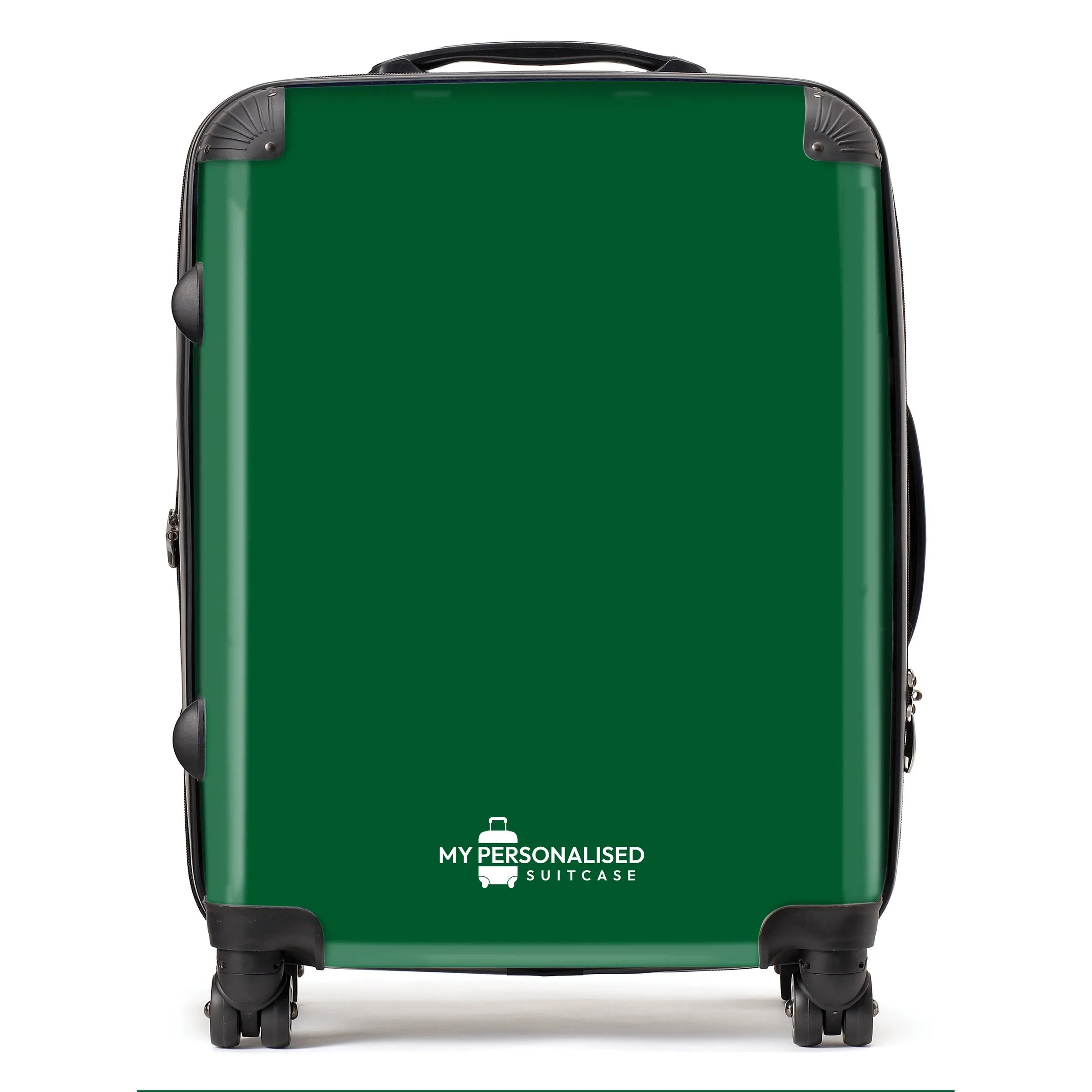 Personalised Forest Green Suitcase