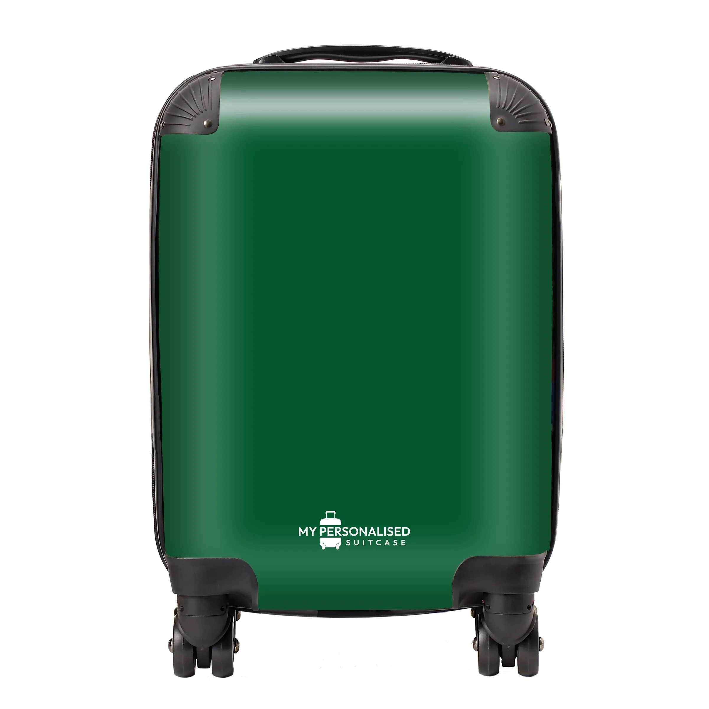 Personalised Forest Green Suitcase