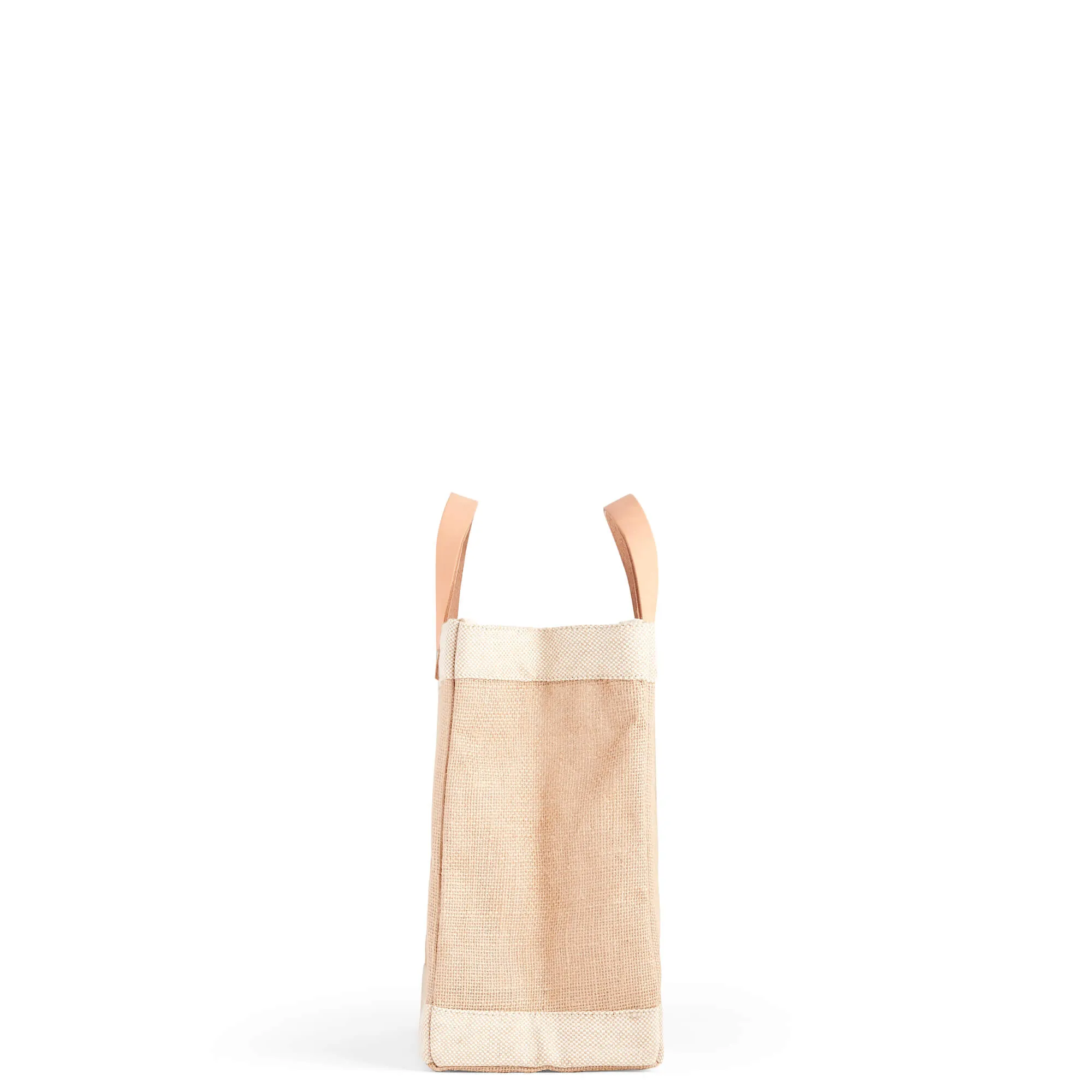 Petite Market Bag in Natural Gold Foil