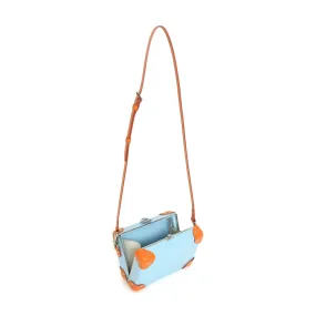 Pop · Miniature Case | Pastel Blue/Pumpkin