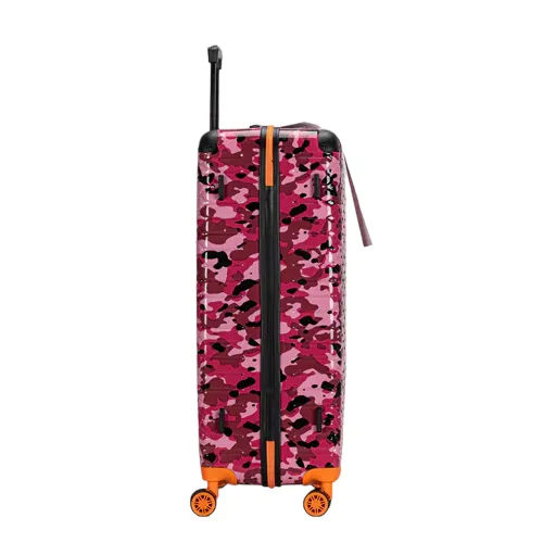 Premium Quality ABS Hard Shell Urban Camouflage Print Spinner Suitcase with Built in Lock - 32 Inch