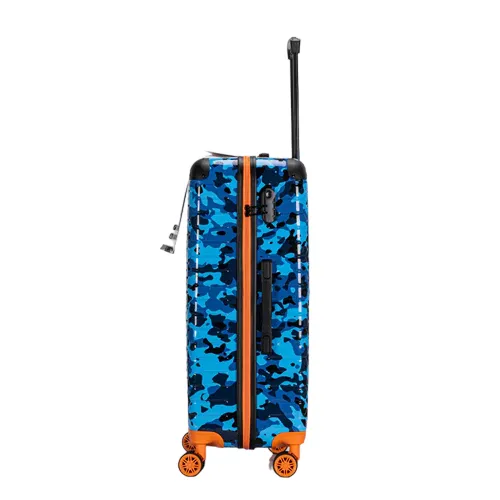 Premium Quality ABS Hard Shell Urban Camouflage Print Spinner Suitcase with Built in Lock - 32 Inch