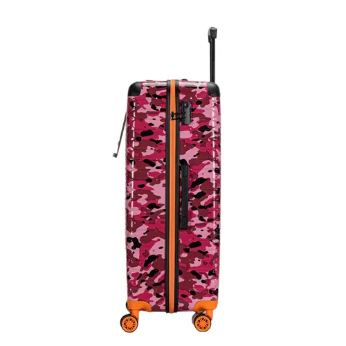 Premium Quality ABS Hard Shell Urban Camouflage Print Spinner Suitcase with Built in Lock - 32 Inch