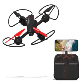 RC Drone with Streaming Camera 10" Mach X Auto-Orientation Camera Drone Remote Control Quadcopter