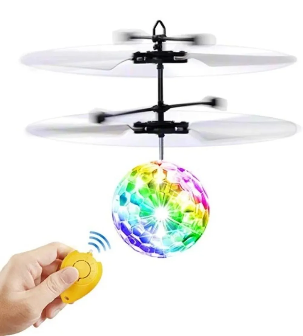 RC Mini Flashing Light Flying Ball