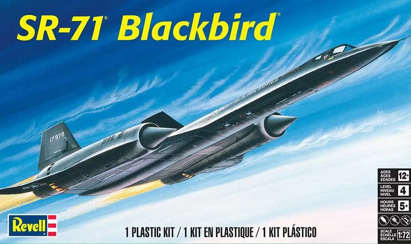 Revell SR-71 Blackbird 1/72 Model Kit