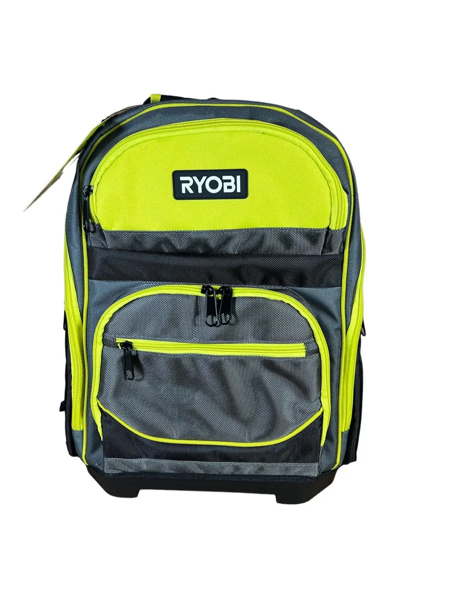 RYOBI 16 in. Backpack with Tool Organizer