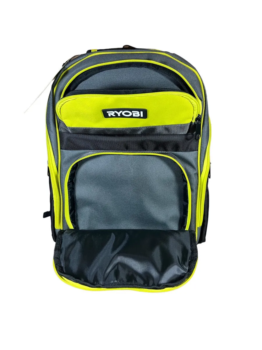 RYOBI 16 in. Backpack with Tool Organizer