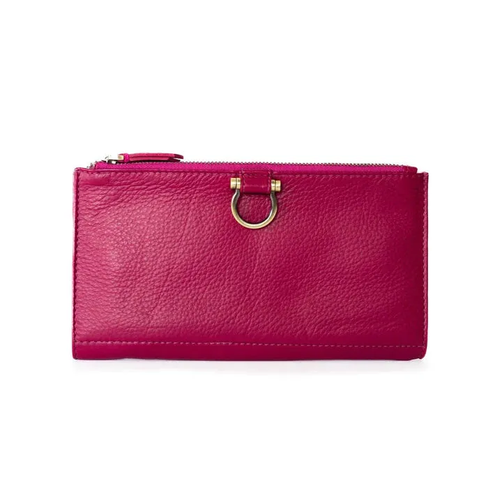 Sapahn - Parker Wristlet Wallet (Ruby Pink)