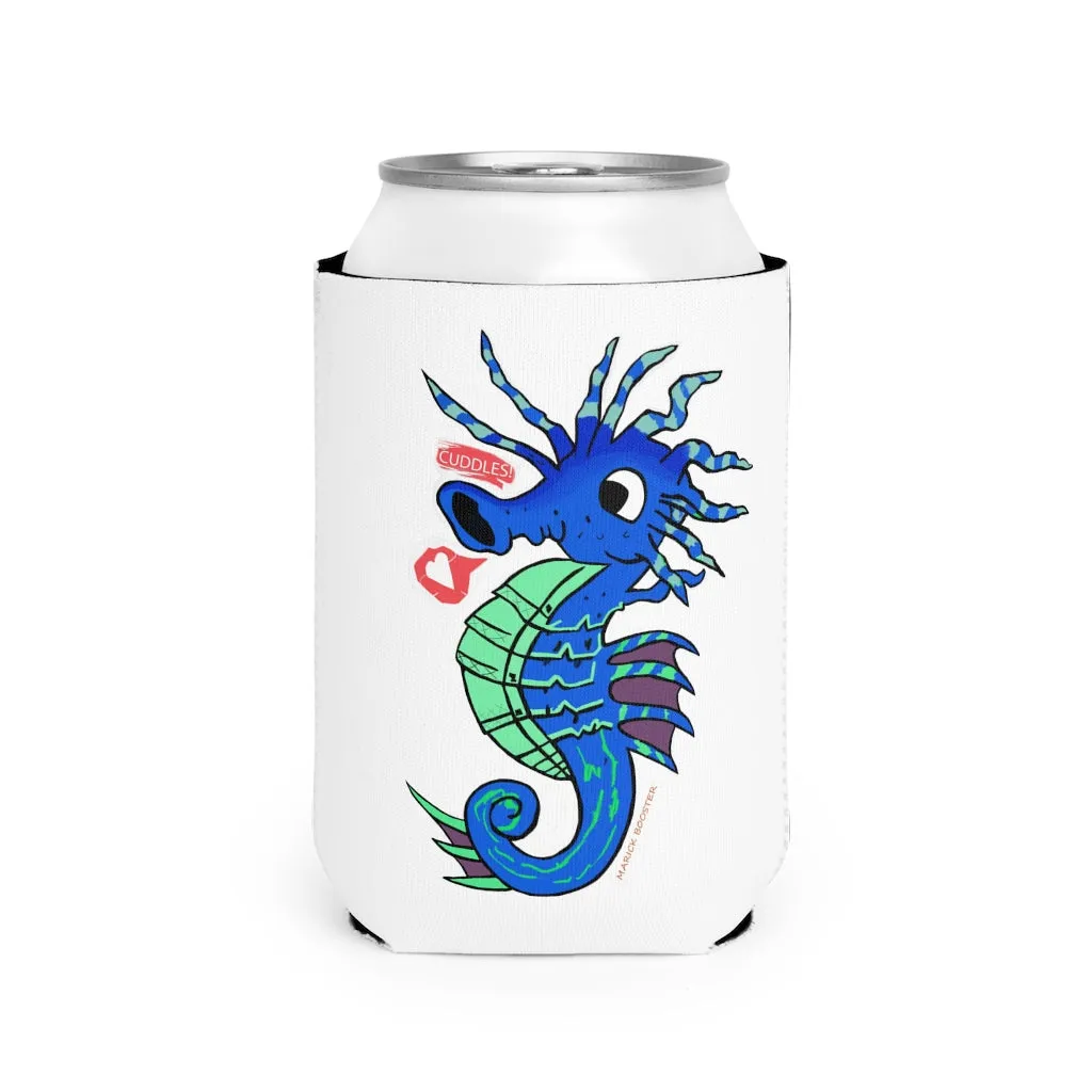 Scribblers the Seahorse Can Cooler Sleeve