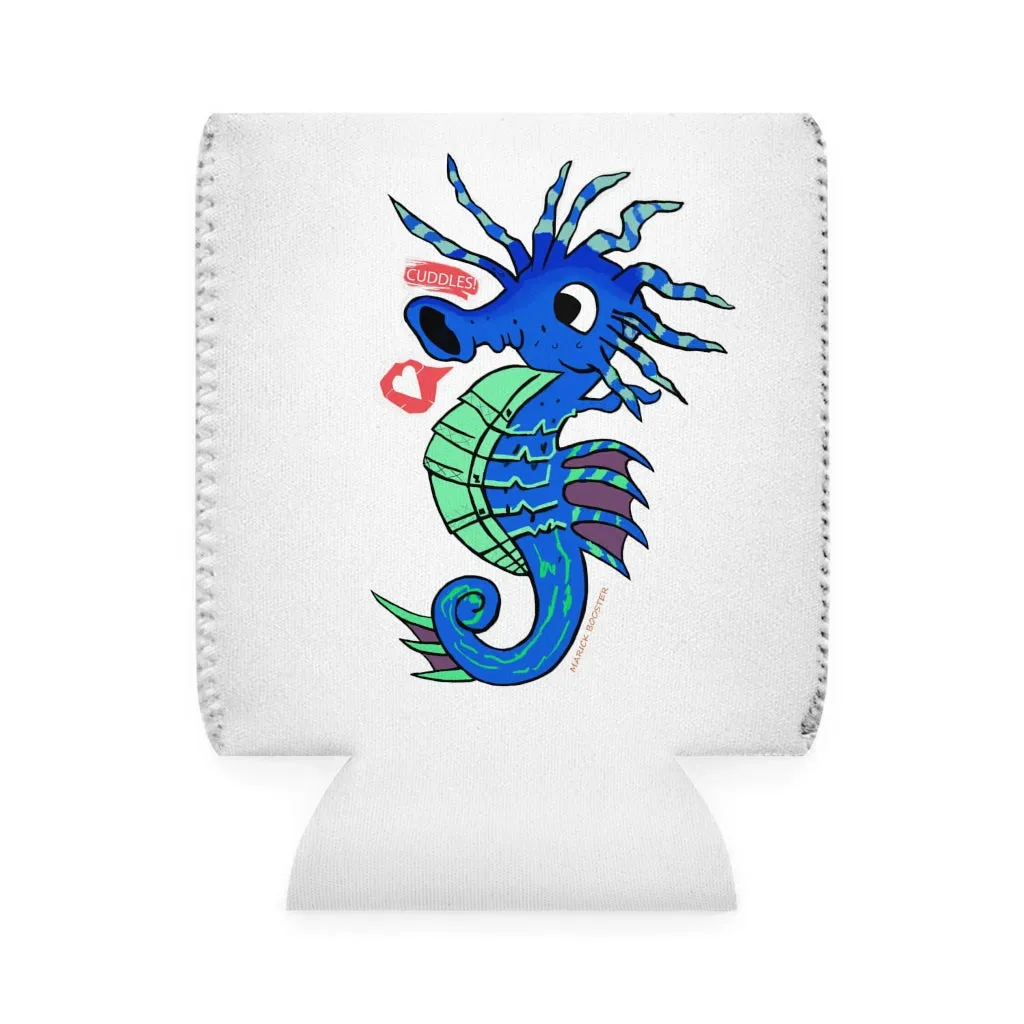 Scribblers the Seahorse Can Cooler Sleeve