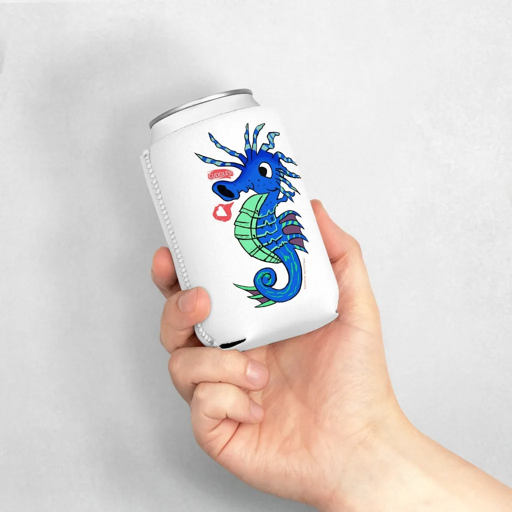 Scribblers the Seahorse Can Cooler Sleeve