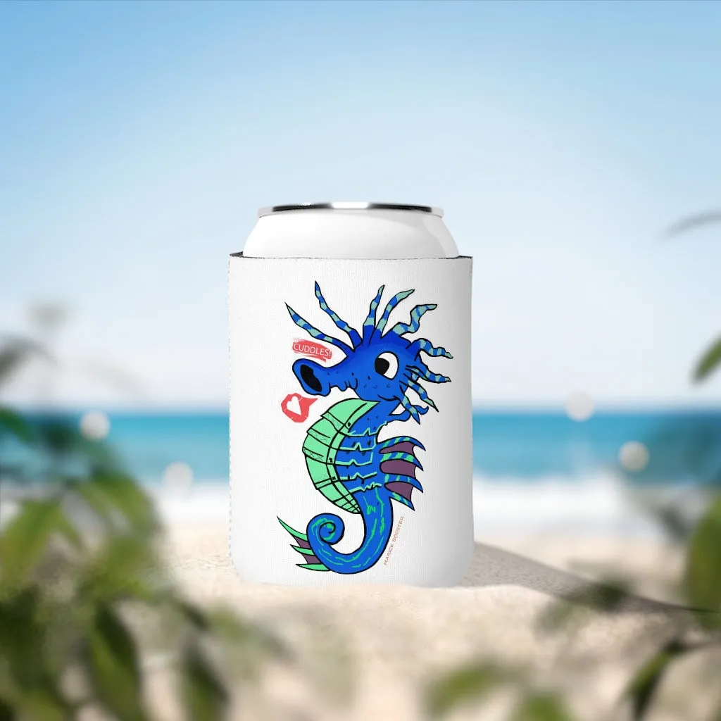 Scribblers the Seahorse Can Cooler Sleeve