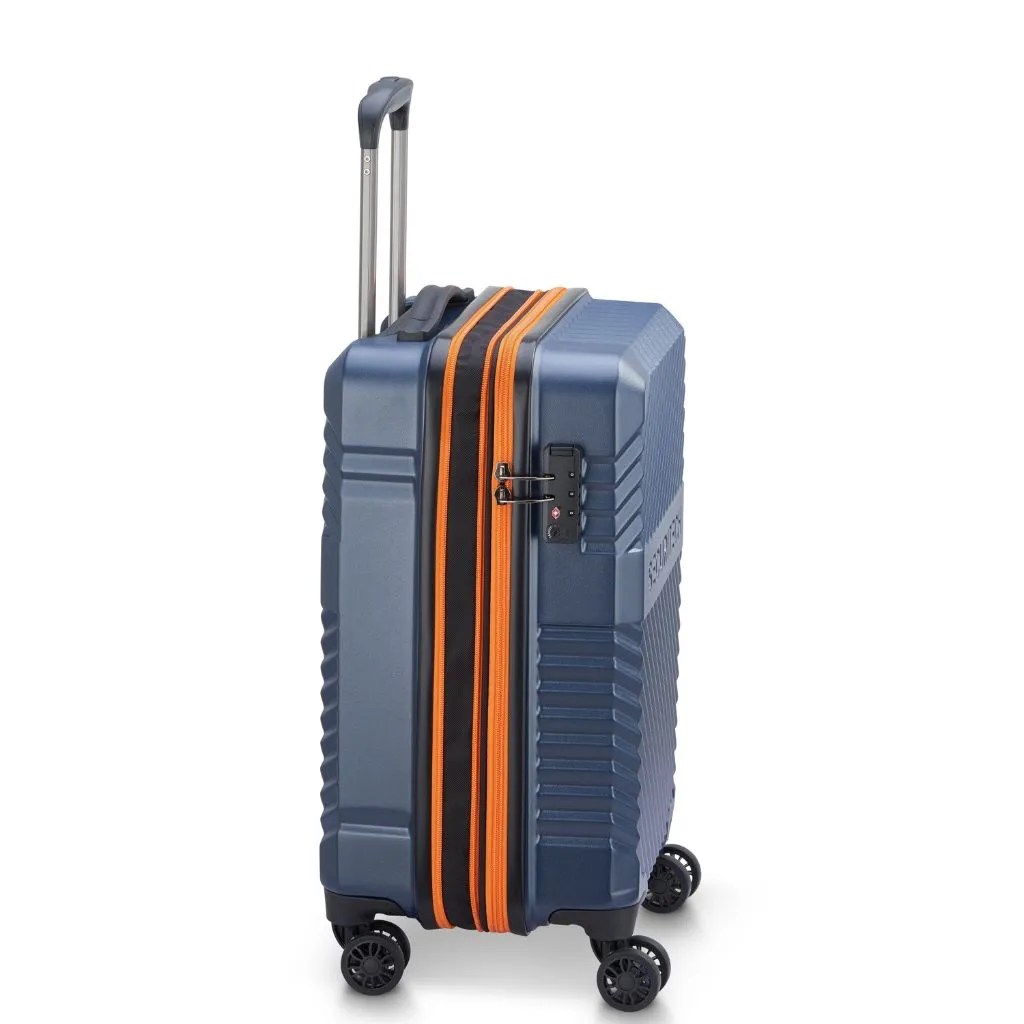 Securitech By Delsey Patrol 55cm Carry On Exp Hardsided Luggage - Blue