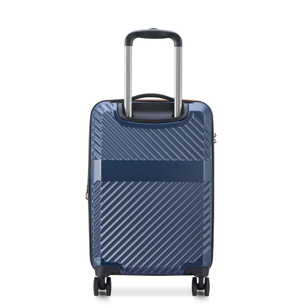 Securitech By Delsey Patrol 55cm Carry On Exp Hardsided Luggage - Blue