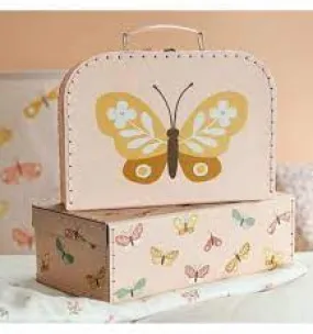 Set of  Storage Trunk Suitcases 'Butterfly'