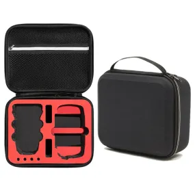 Shockproof Nylon Carrying Hard Case Storage Bag for DJI Mavic Mini SE, Size: 24 x 19 x 9cm(Black   Red Liner)