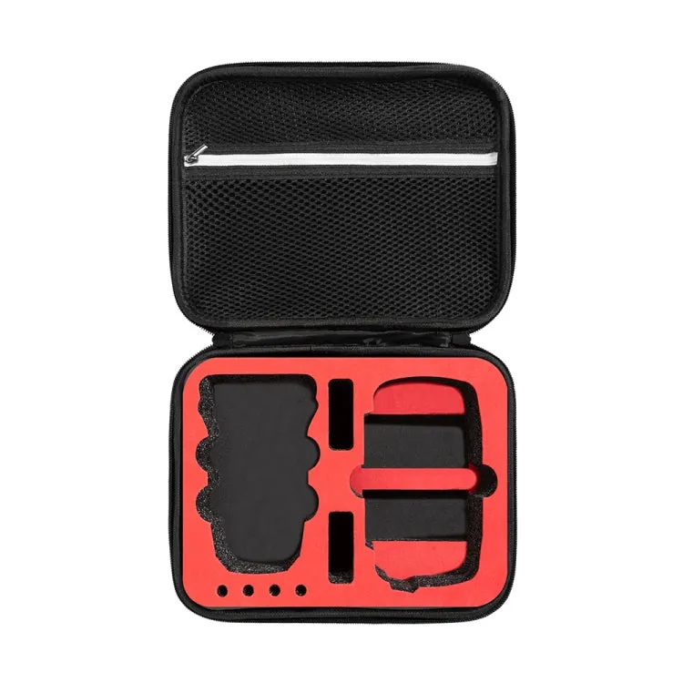 Shockproof Nylon Carrying Hard Case Storage Bag for DJI Mavic Mini SE, Size: 24 x 19 x 9cm(Black   Red Liner)