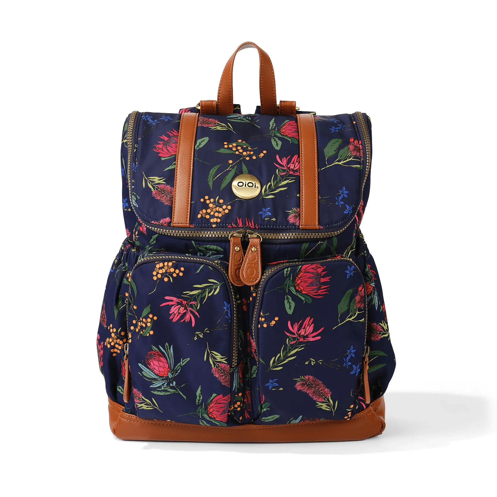 Signature Nappy Backpack - Botanical Floral Nylon