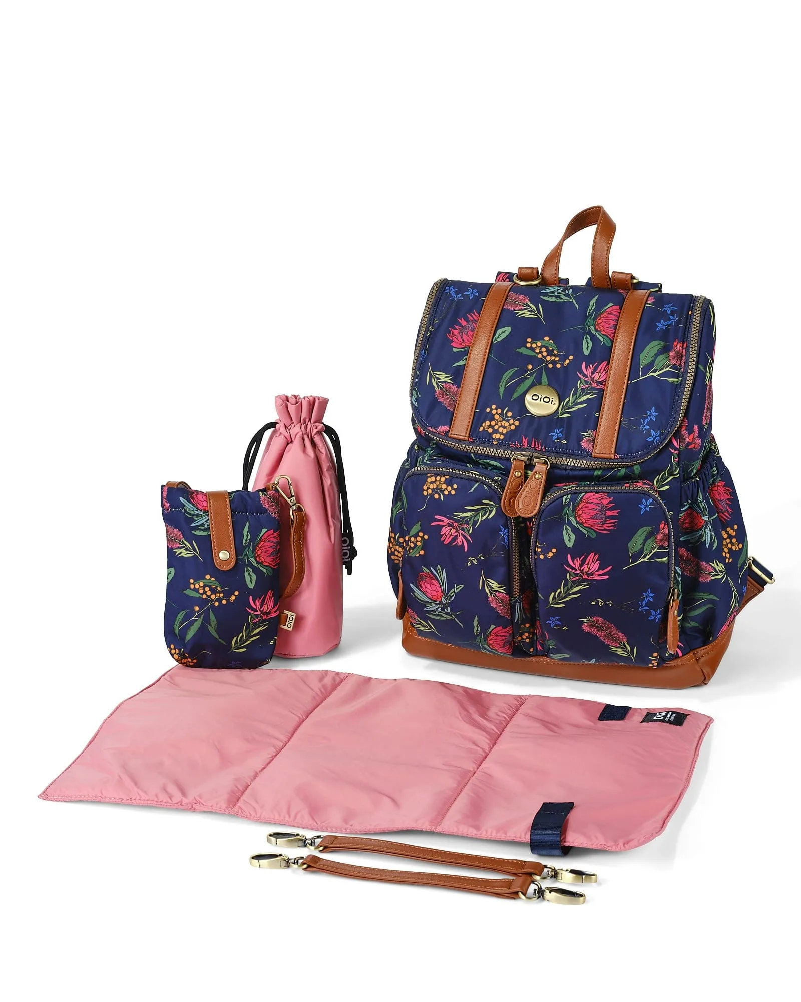 Signature Nappy Backpack - Botanical Floral Nylon