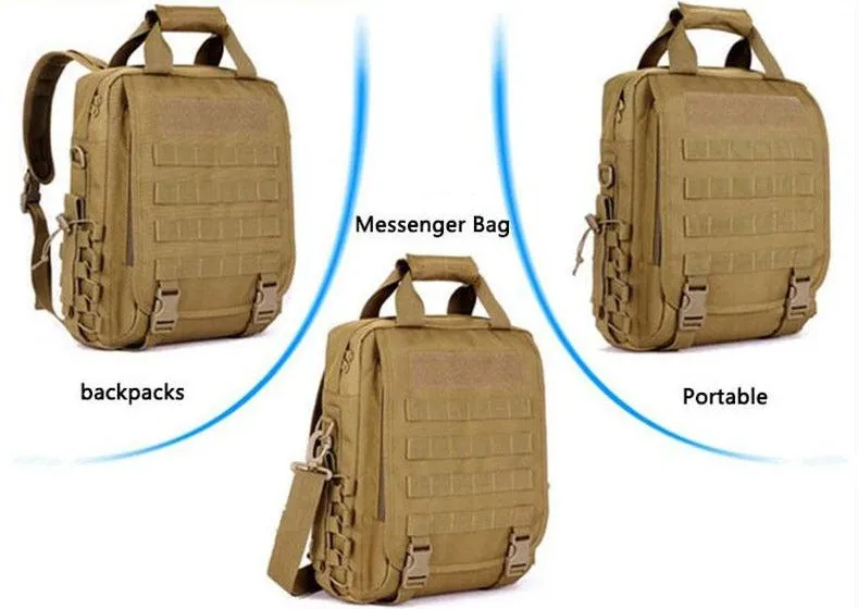 Small Military Molle Electronics Backpack