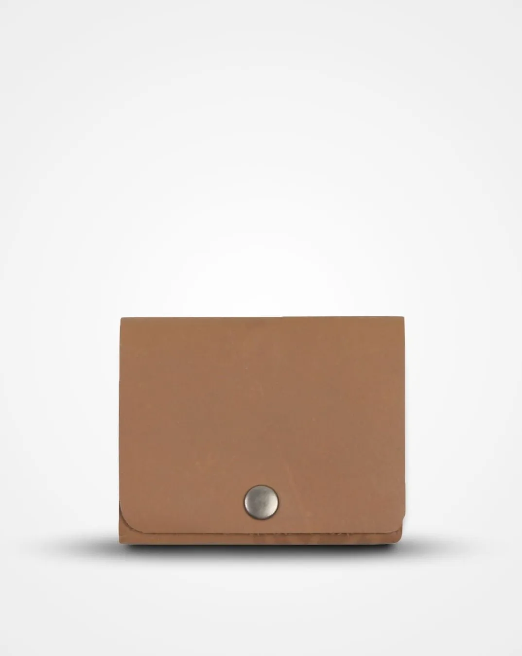 SMOOTH BEIGE NATIVE BATUA - SLIM LEATHER WALLET