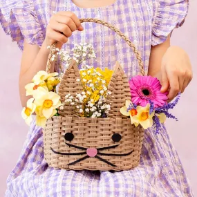 Spring Bunny Shaped Easter Basket