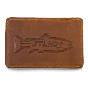 STLHD Leather Money Clip Wallet