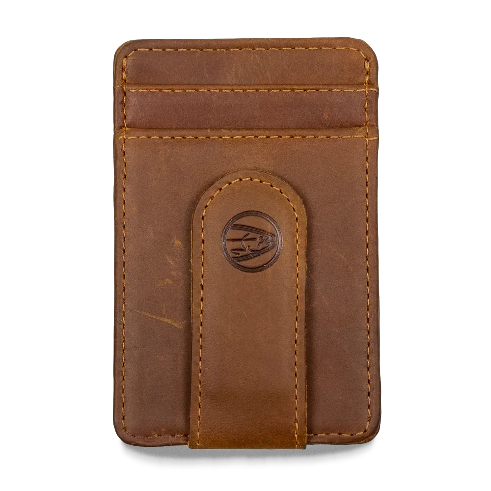 STLHD Leather Money Clip Wallet