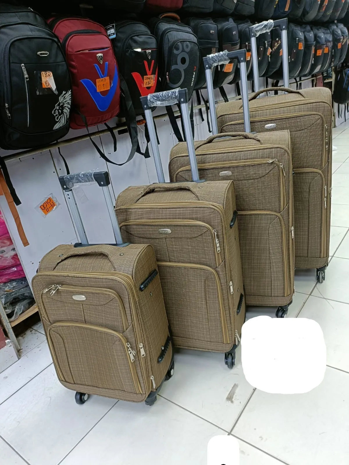 Suitcase 4pc Set - Brown