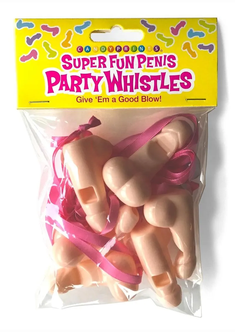 Super Fun Penis Party Whistles