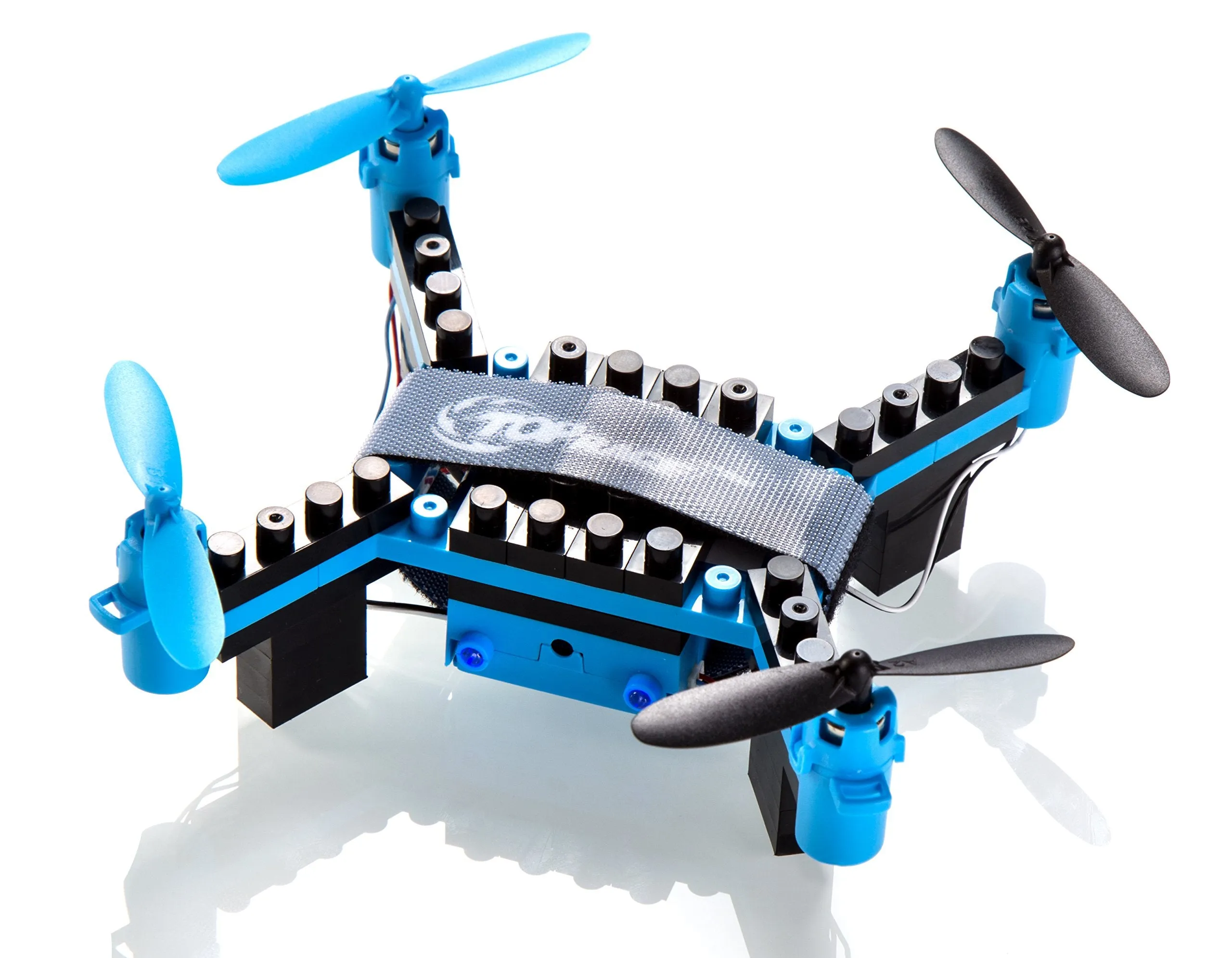 Top Race DIY Science Drone Building Blocks 2.4GHz Remote Control Drone, Build it Yourself