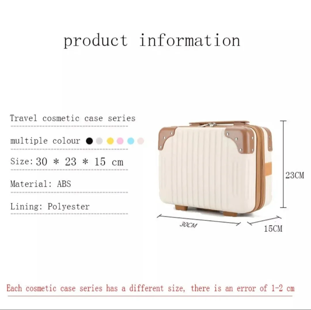 TRAVEL COSMETIC SUITCASE