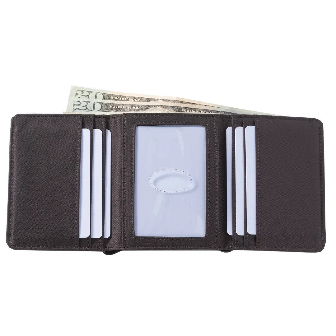 Tri-fold Wallet Brown