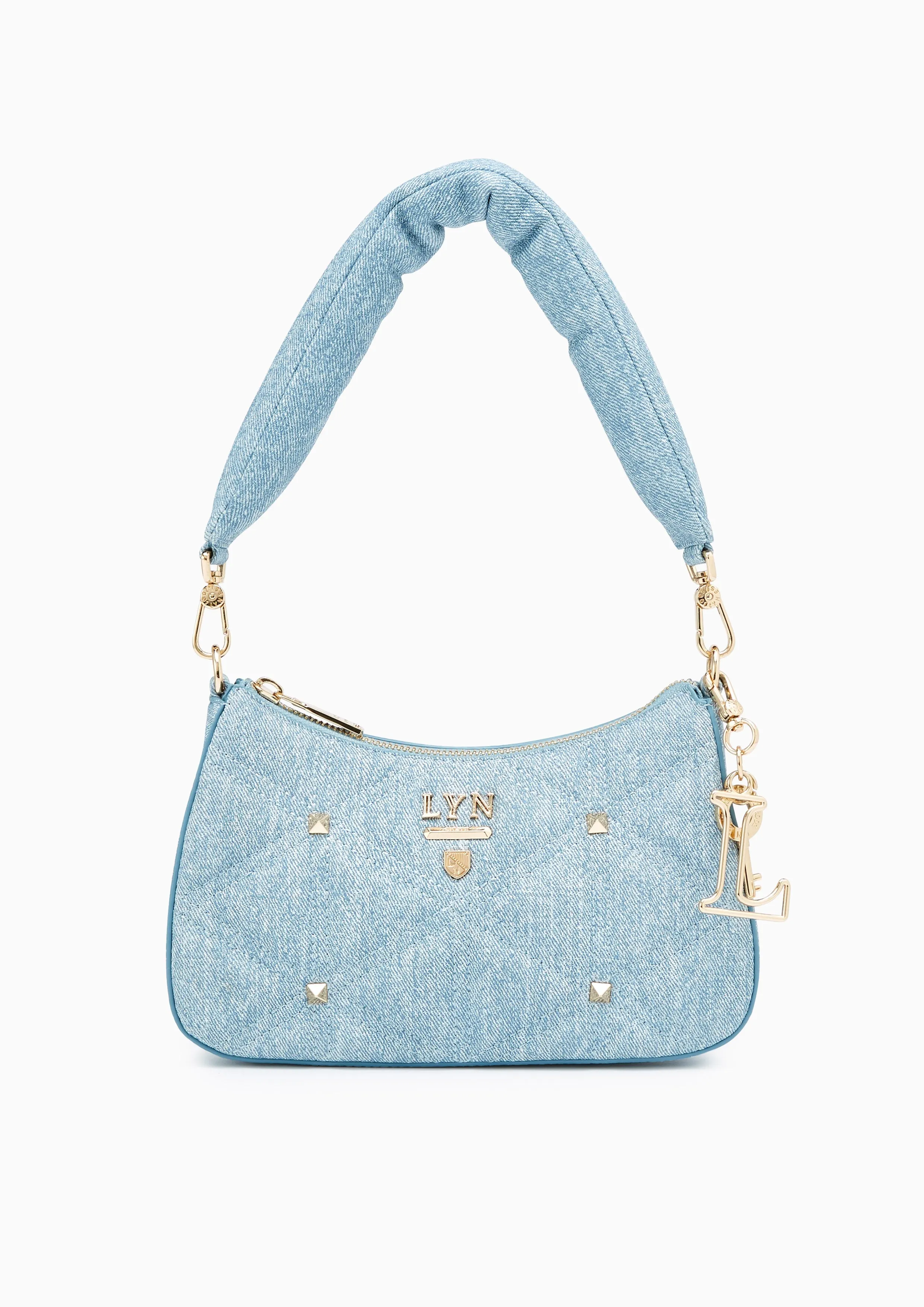 Tricia Denim Shoulder Bag - Blue