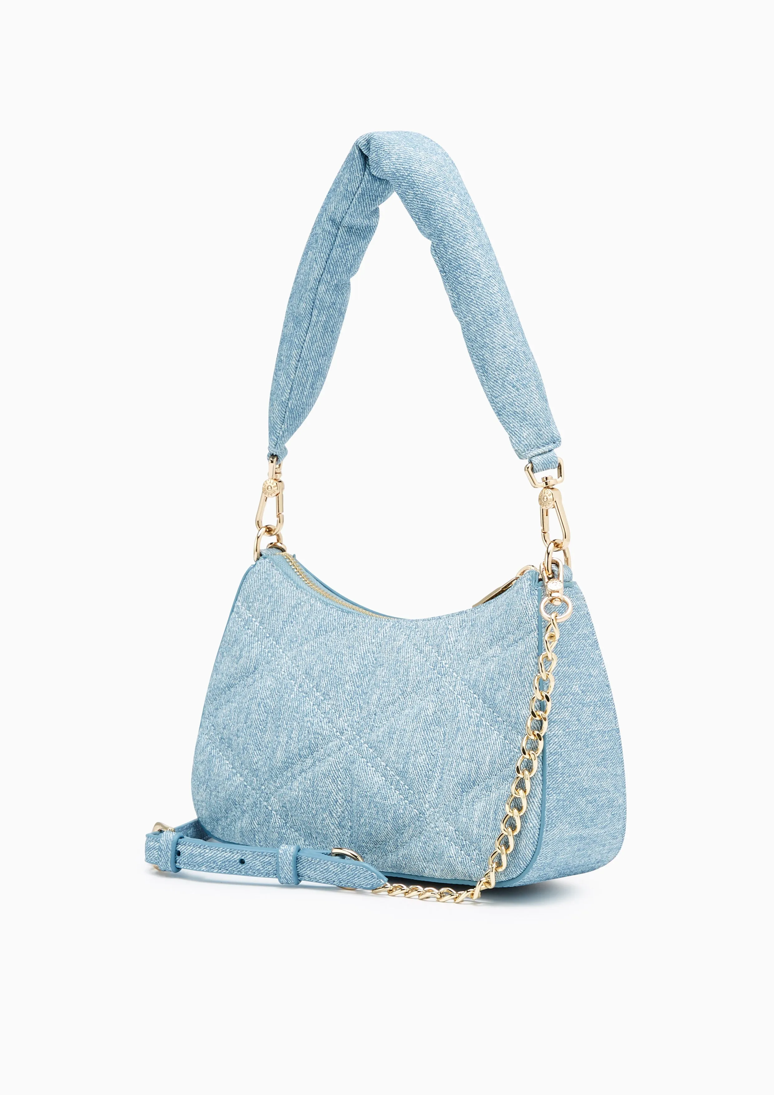 Tricia Denim Shoulder Bag - Blue