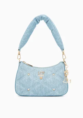 Tricia Denim Shoulder Bag - Blue