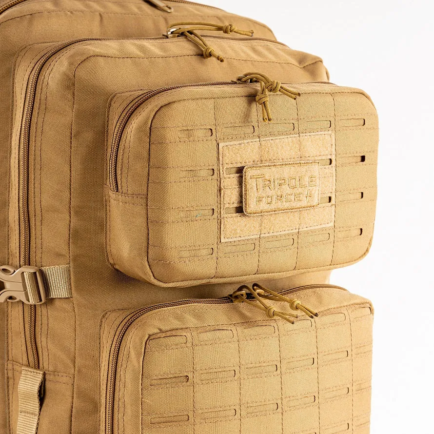 Tripole Force Plus Tactical Army 50 Litre Bag & Backpack with Laser-cut MOLLE