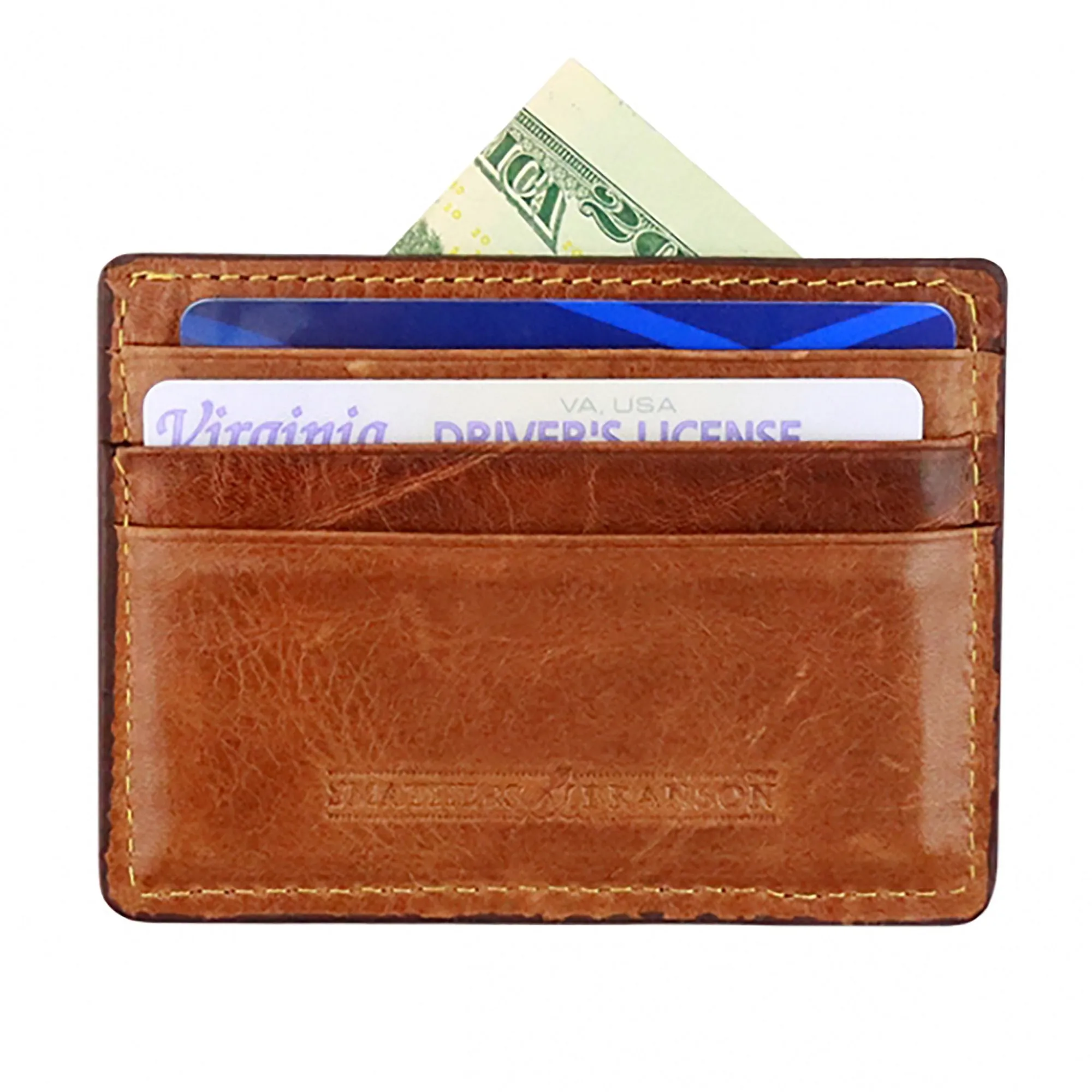 Trout Card Wallet - Dark Navy