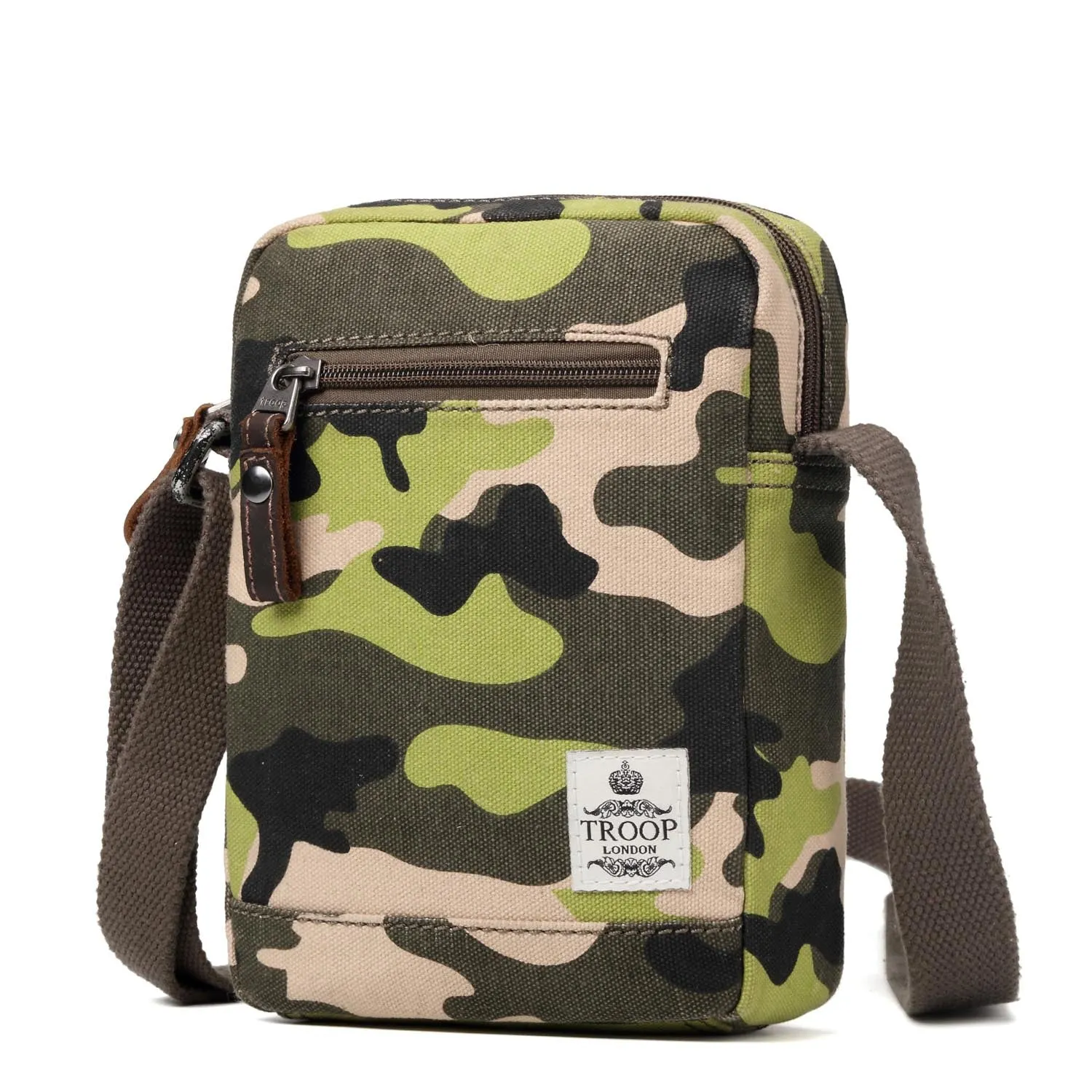 TRP0405-S Troop London Classic Canvas Small Across Body Bag