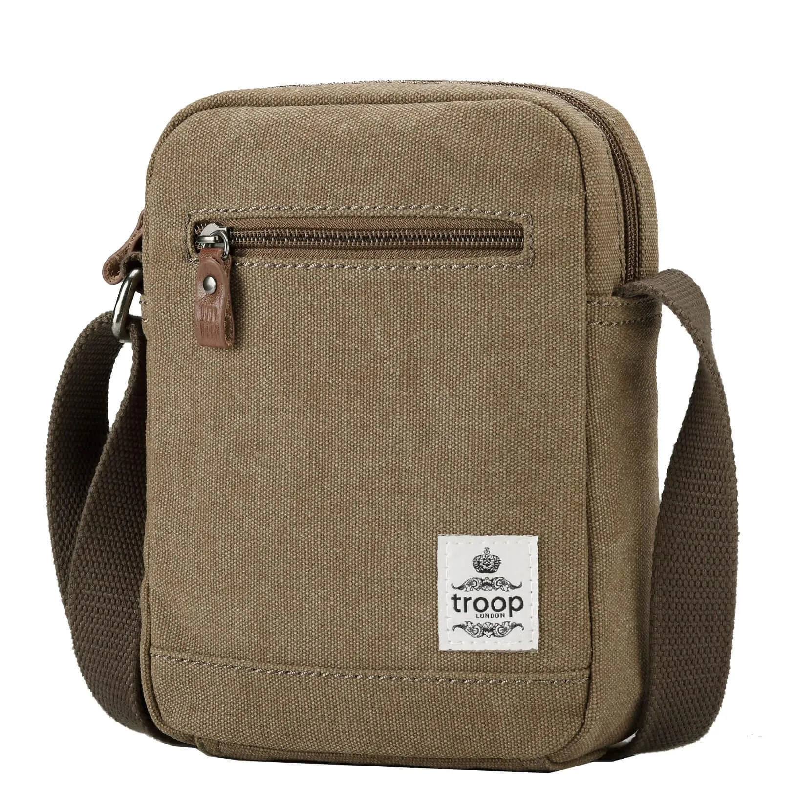 TRP0405-S Troop London Classic Canvas Small Across Body Bag