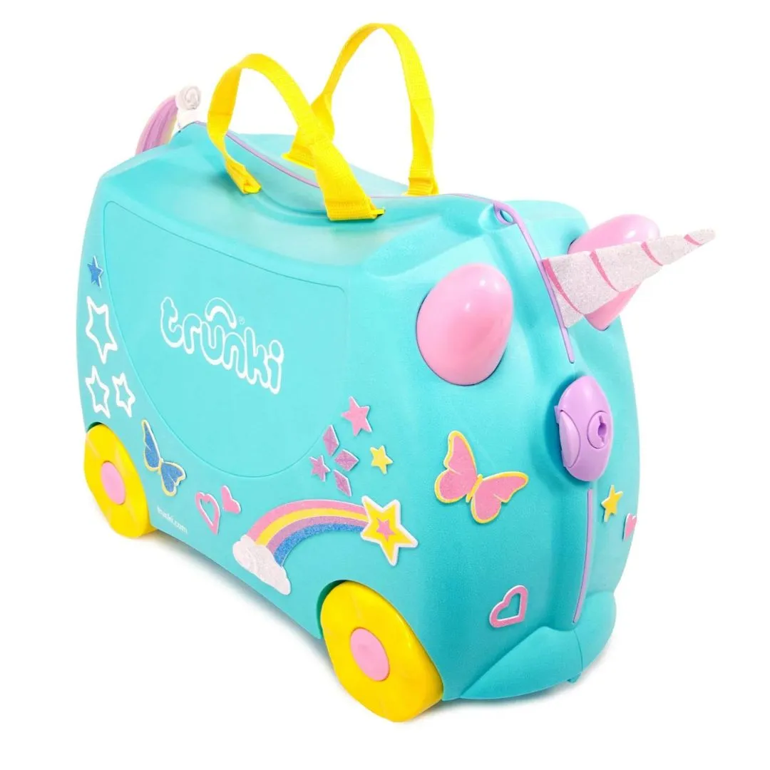 Trunki Una Unicorn Ride on Suitcase