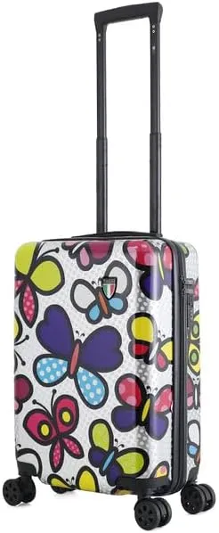 TUCCI Italy Butterfly Pop (20”, 24” & 28”) Hardside Suitcase Set