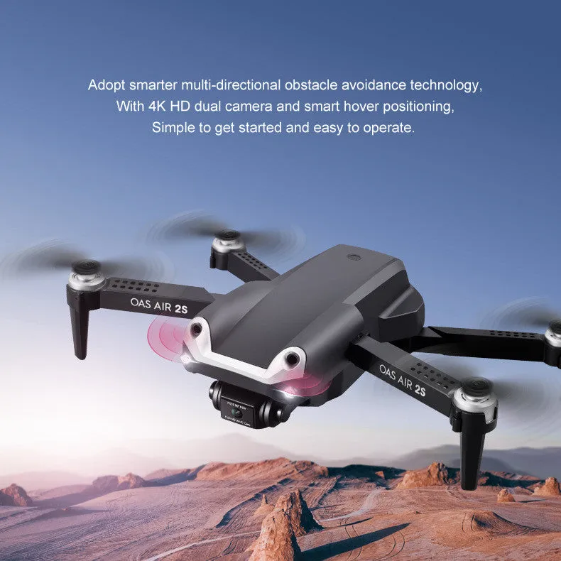 UAV Folding Four Axis 4K High Definition Dual Camera Aerial Model