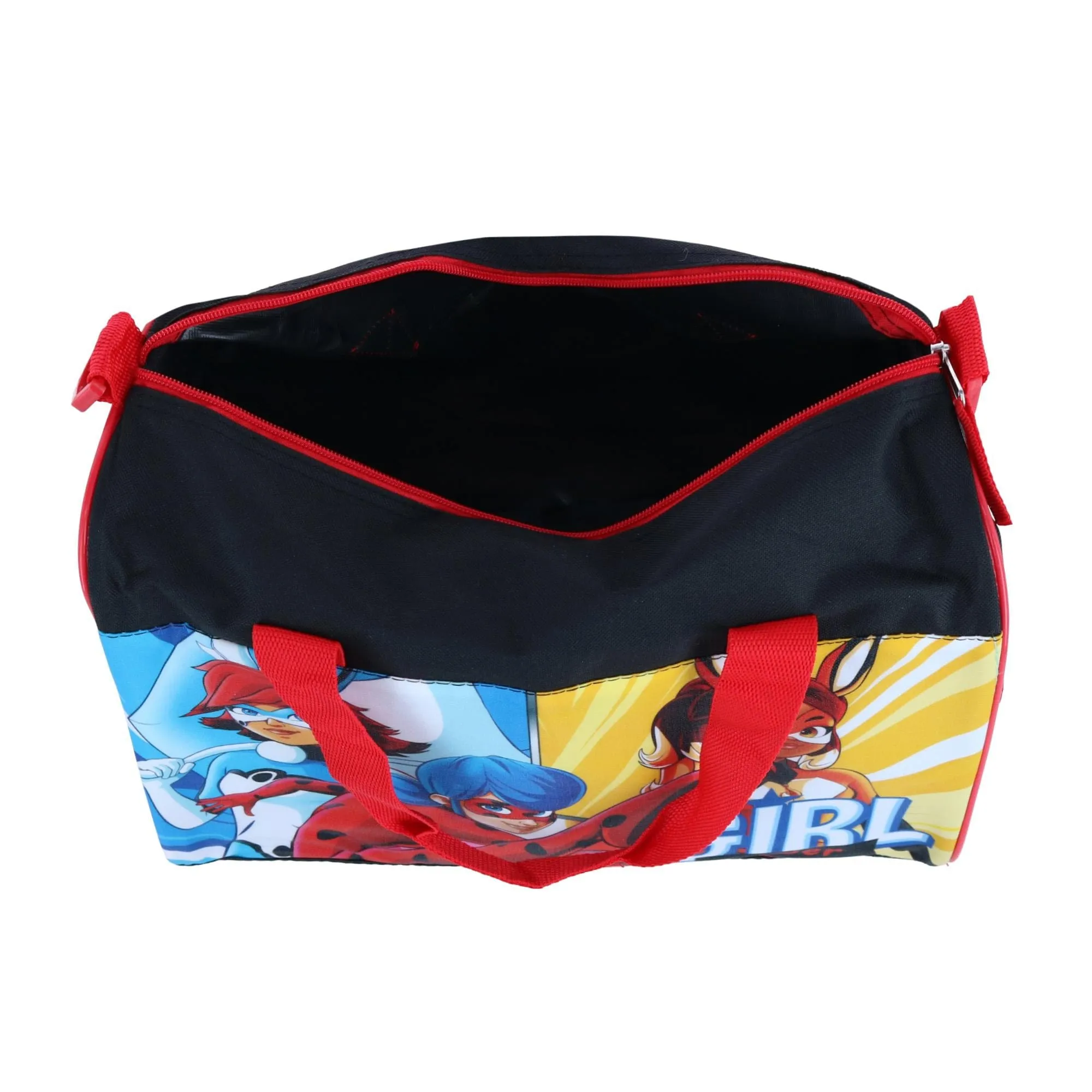 U.P.D., INC Kids' Miraculous Ladybug & Friends 15-Inch Travel Duffle Bag