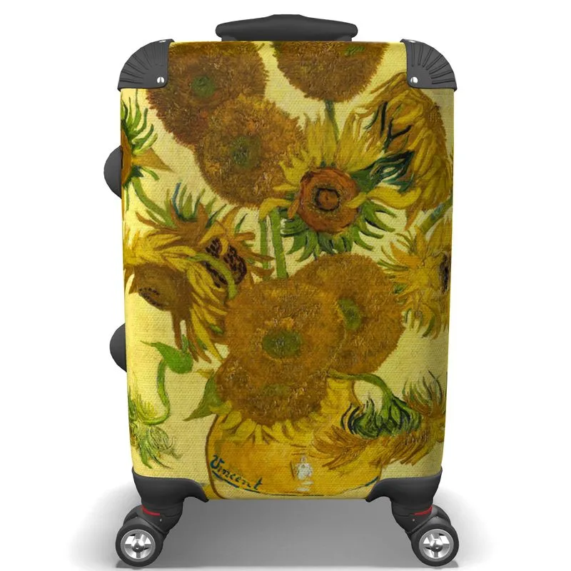 Van Gogh Sunflower Suitcase