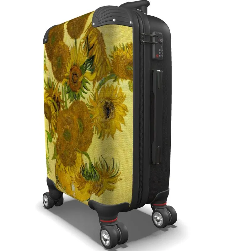 Van Gogh Sunflower Suitcase