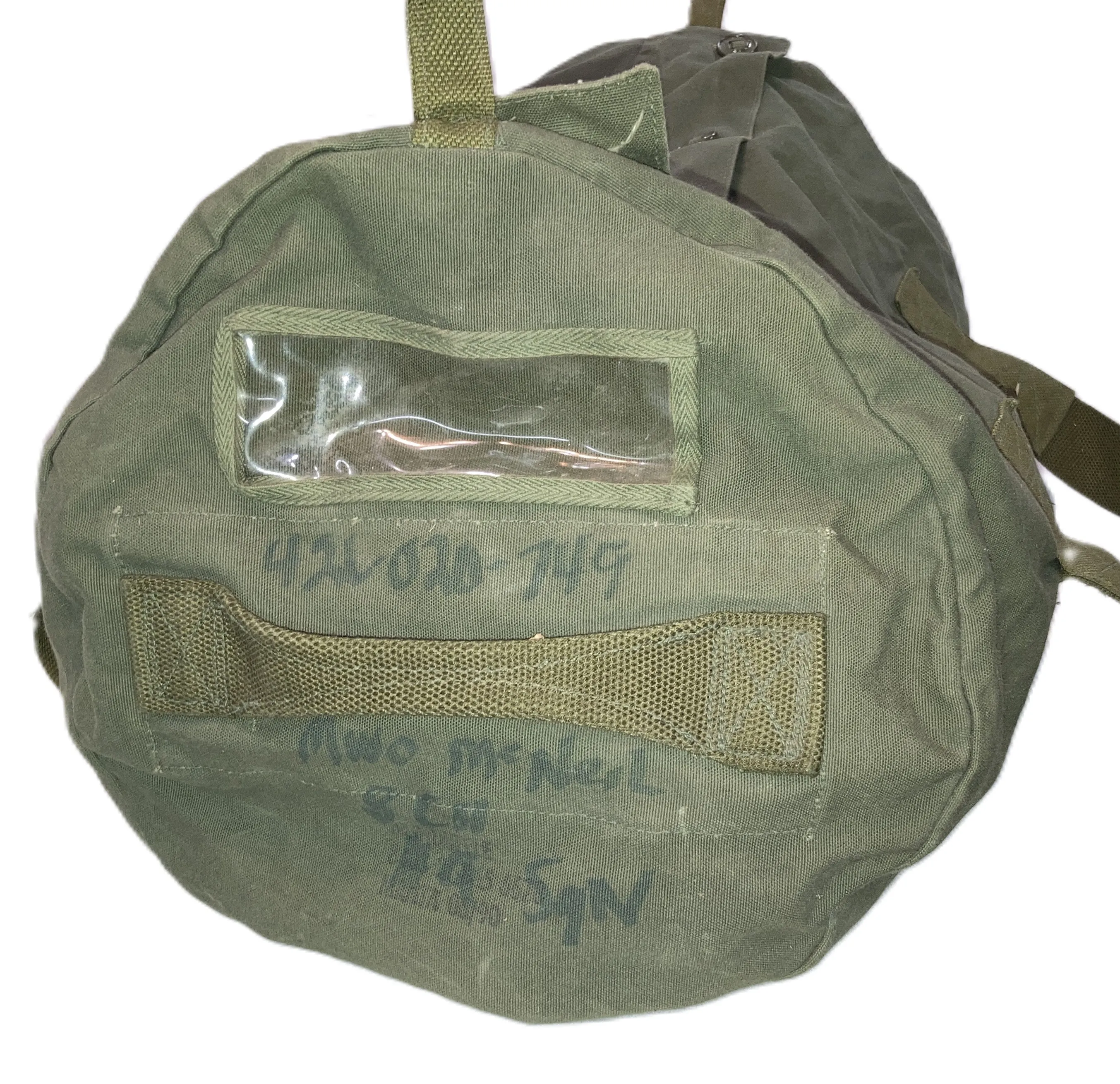 Vintage Canadian Forces Zippered Duffle Bag *Our Favorite*